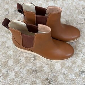Cole Haan Zero Grand Ankle Boots, Brown Leather